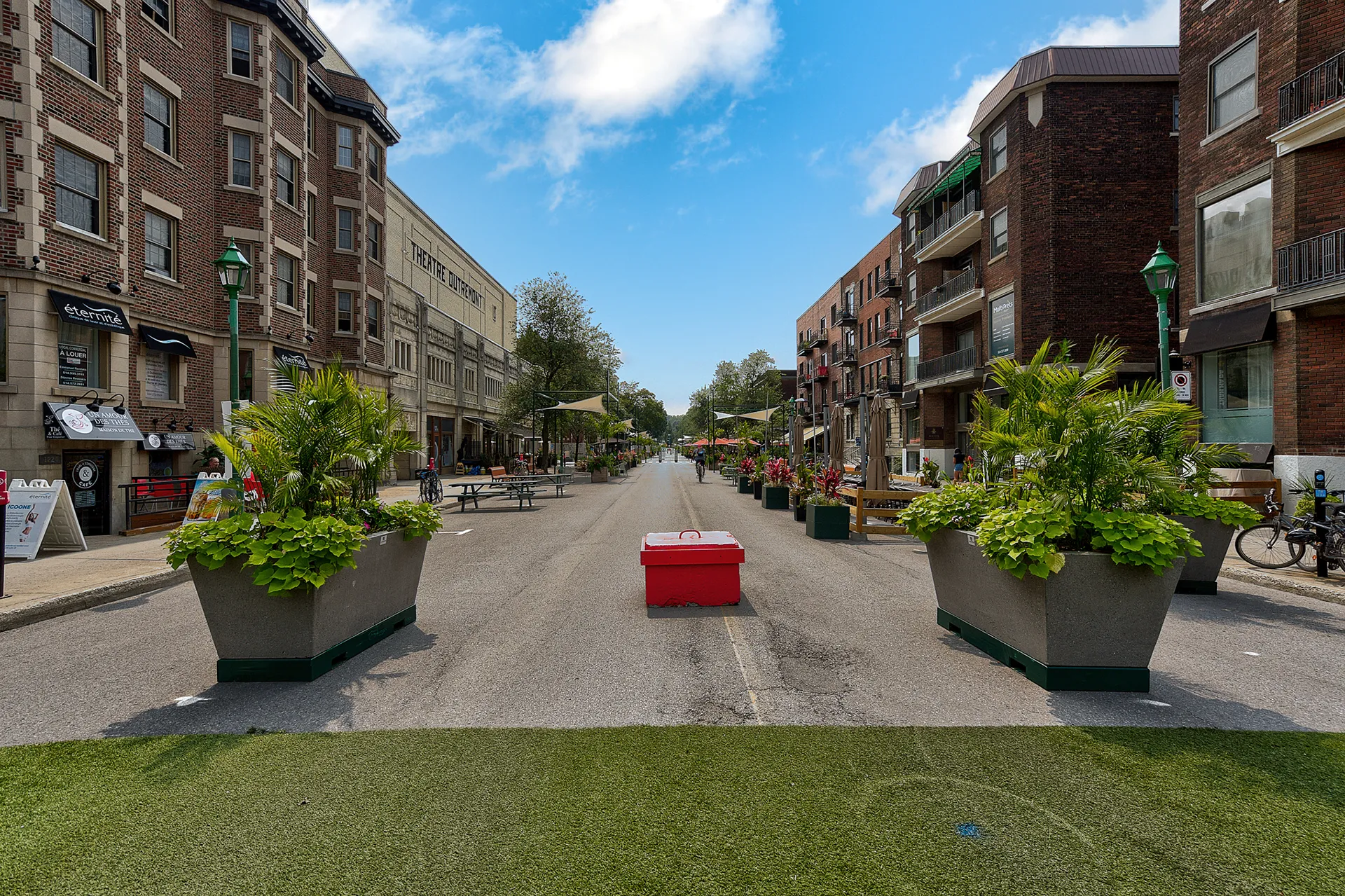 Bernard Avenue in Outremont, Montreal